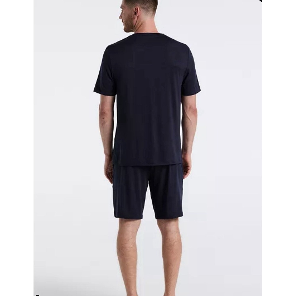Perry Ellis Portfolio Men's Drawstring Pajama Shorts n Matching Shirt Set New XL - Picture 2 of 2